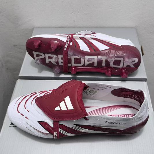 Adidas Prédator Blanc / Bordeau