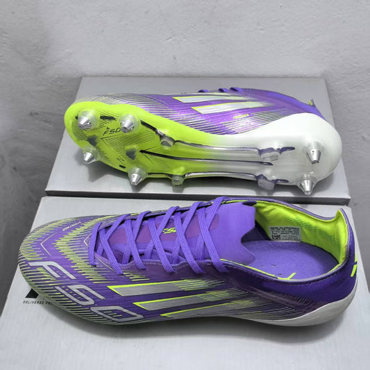 Adidas F50 Violet / Vert fer