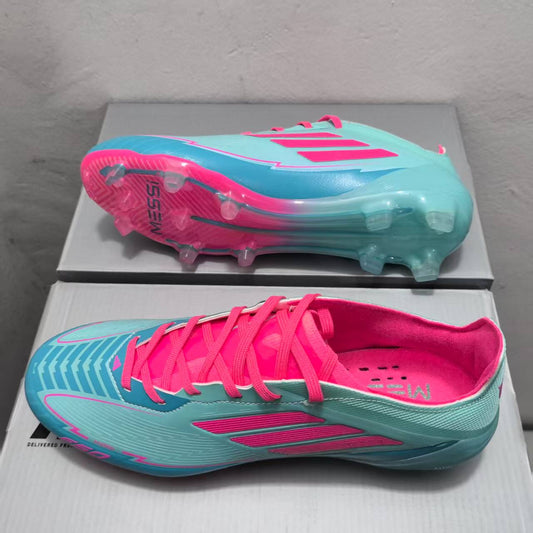 adidas F50 Rétro Bleu / Rose