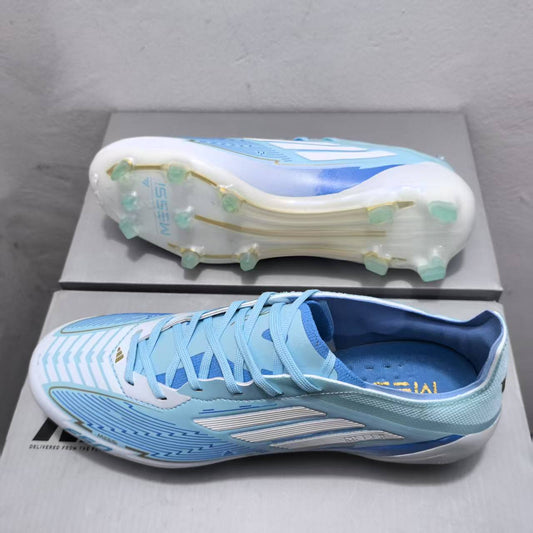 Adidas F50 Bleu / Blanc Messi