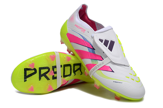 Adidas Prédator Blanc / Rose ./ Jaune