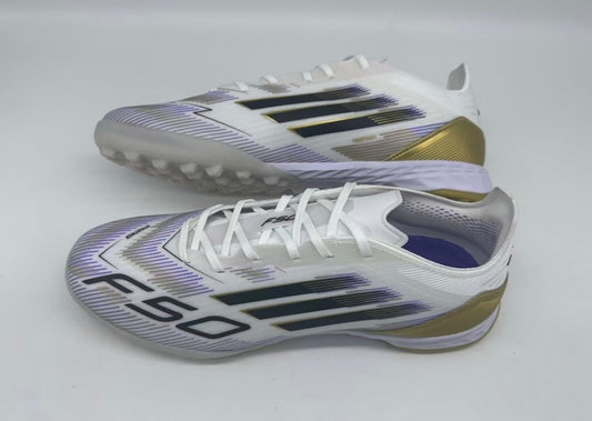 Adidas F50 Blanc / Or Stabile